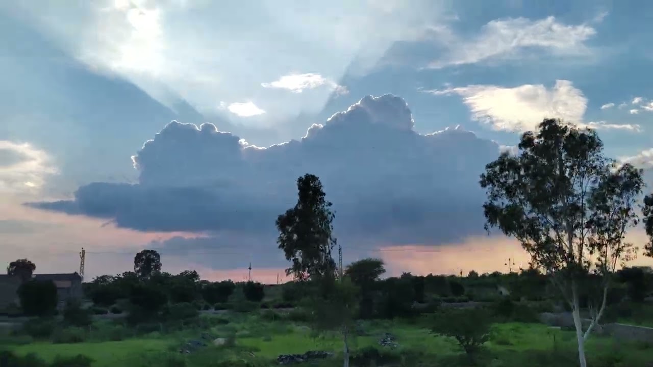 window side nature seat in train , beautiful nature video , train window view
