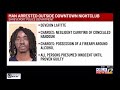 Man arrested outside downtown nightclub