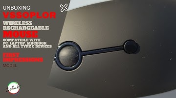 Vssoplor Wireless Rechargeable Bluetooth Type C Mouse/Nano USB PC, Laptop, MacBook and All  Devices