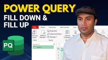 Power Query Fill Down & Fill Up – Clean Your Data in Seconds!