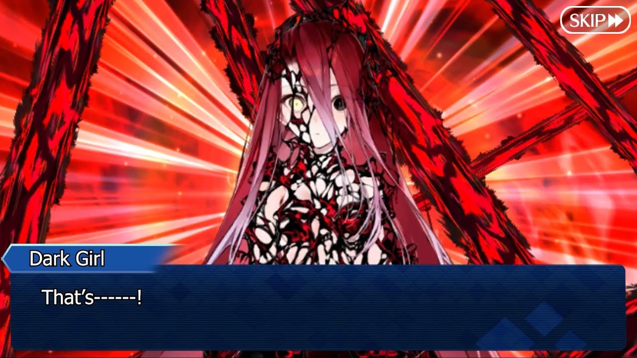 [FGO]White Castle by Day, Black Castle by Night~ "Dark Girl" scene English Subs"