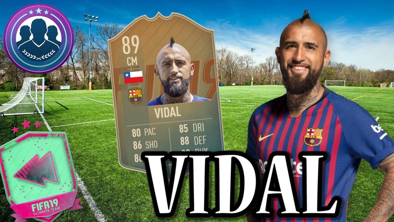 🔴ELE VOLTOU🔴DME SBC [VIDAL COMEMORATIVO] MAIS BARATO FIFA 19 fifa ultimate team 18