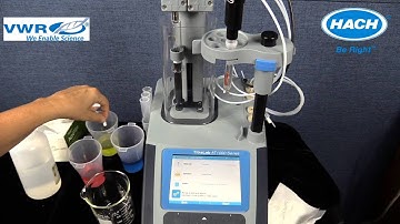 VWR AT1000 Titrator  pH Electrode Calibration