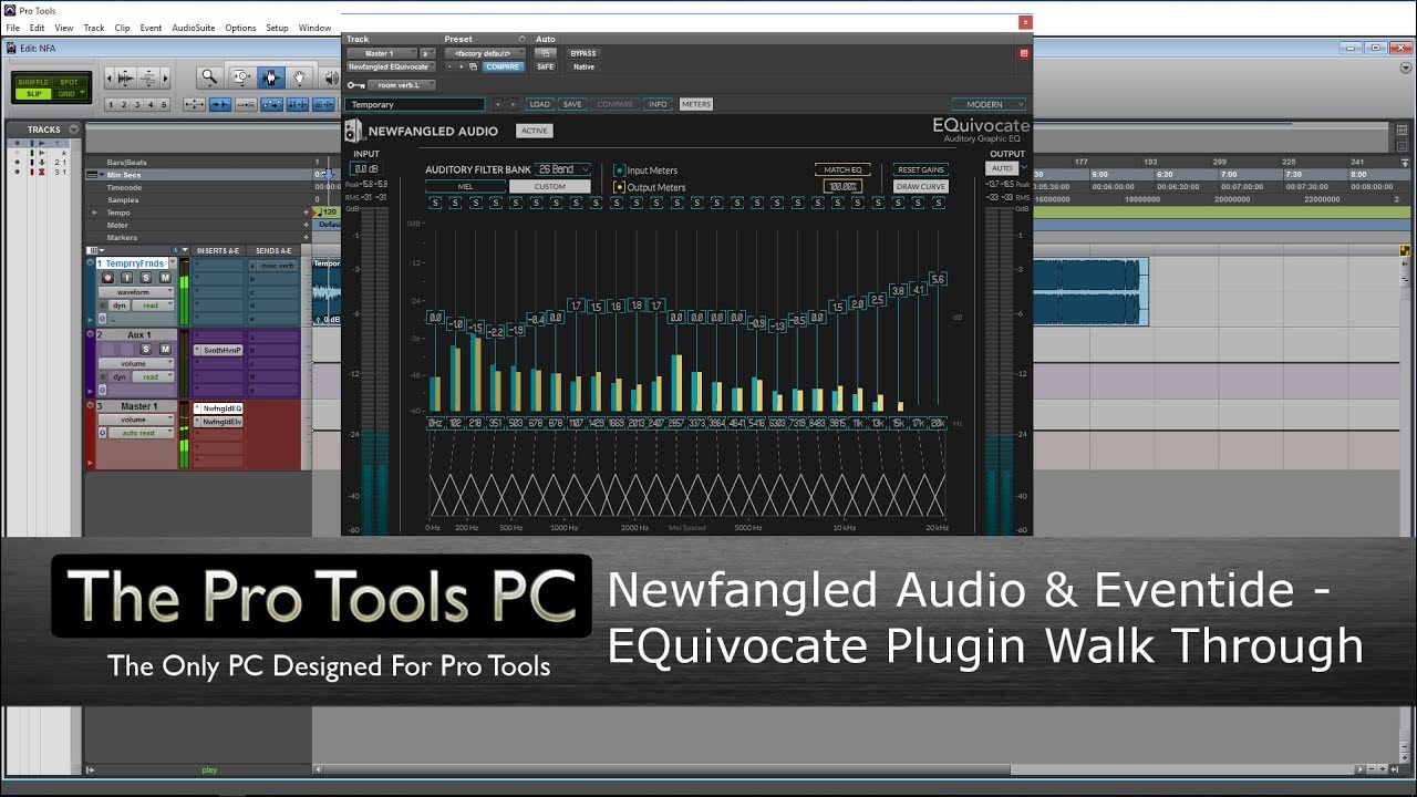 Newfangled Audio & Eventide-EQuivocate Plugin Walkthrough - YouTube