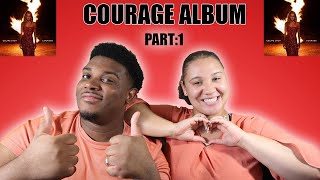 Celine Dion- Courage Album |Part:1| Reaction