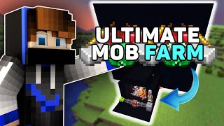 How to Build the BEST Mob Farm | Guide for ATM9 (All The Mods 9)