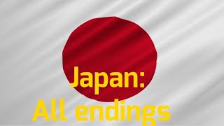 Japan: All endings