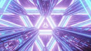 Free 4K Video Neon Future Tonnel Background For Your Videos Footage
