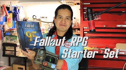 Fallout The RPG Starter set 2d20 Unboxing (REUPLOAD)