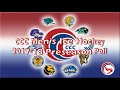 2017-18 CCC Men's Ice Hockey Preseason Poll