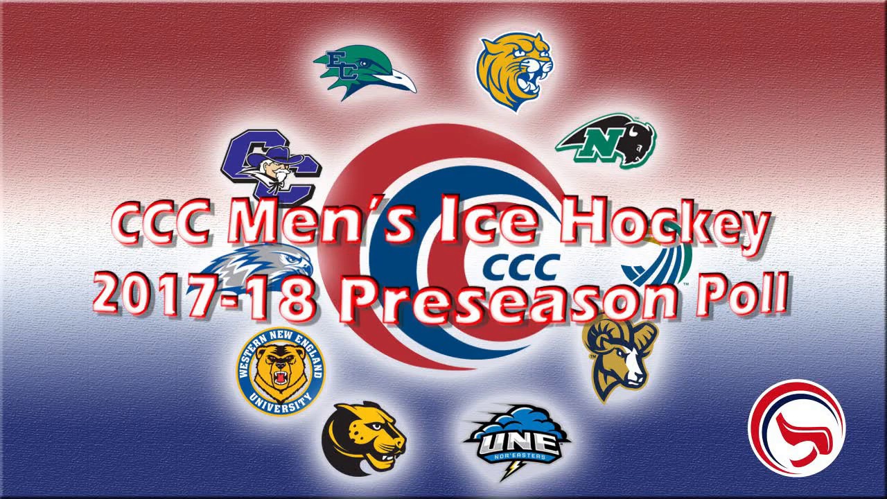 201718 CCC Men's Ice Hockey Preseason Poll YouTube