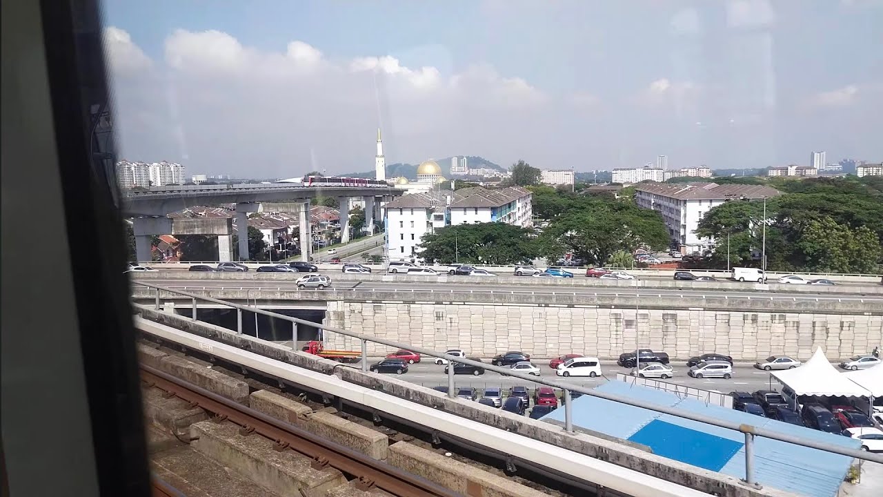 LRT Sri Petaling Line | CSR Zhuzhou Amy (Set 450) Ride | Bandar Puteri → Puchong Prima