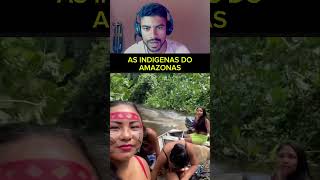 As indígenas do Amazonas andando de canoa  #orioamazonas #indigenas #india #amazonas