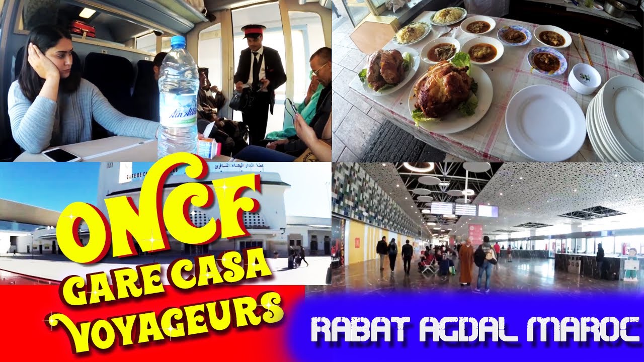 ONCF Gare Casa Voyageurs - Rabat Agdal Maroc