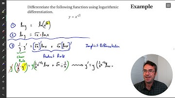 MTH 141: D7 - Logarithmic Differentiation (part 9)