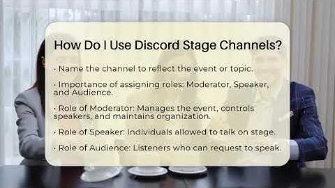 How Do I Use Discord Stage Channels? - Everyday-Networking