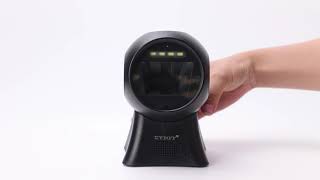 XT7302 QR Code 1D 2D Barcode Scanner For Retail Stores Supermarkets Book Library