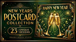 New Year's Postcards