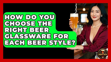 How Do You Choose the Right Beer Glassware for Each Beer Style? | The Pint Guy