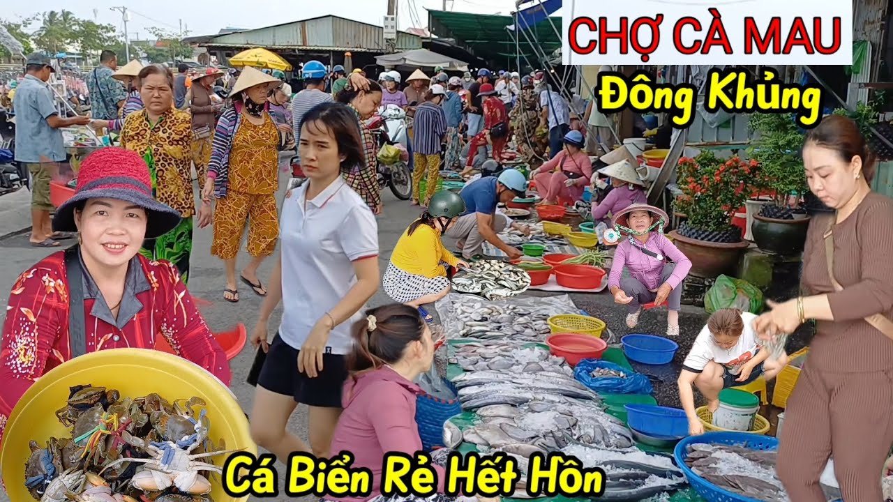 Nhiều  đặc sản xứ rừng tại Chợ Cà Mau - Đông nghẹt khu Chợ Cá giá rẻ hết hồn