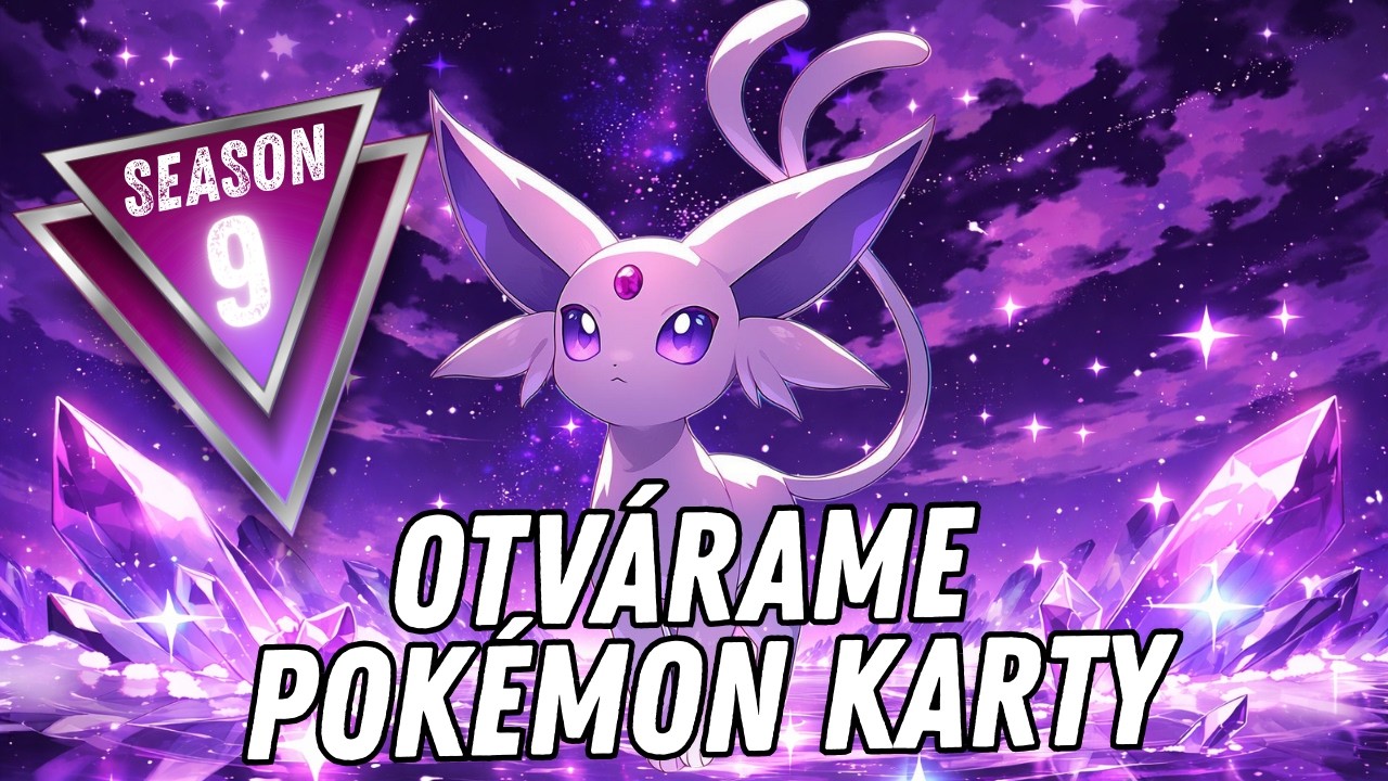 WELCOME STREAM - KLAUDINKA OTVÁRA POKÉMONY !!!! ripandship sk/cz