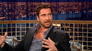 Gerard Butler Built His For 300 Late Night With Conan Obrien