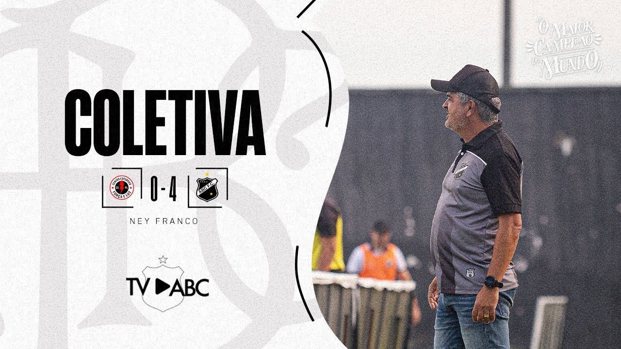 #Potiguar2025 | Coletiva Ney Franco - Força e Luz 0 x 4 ABC - 08/02/2025