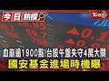 血崩逾1900點!台股午盤失守4萬大關　國安基金進場時機曝｜TVBS新聞 @TVBSNEWS01