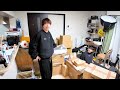 決算前に注文した60万円分の備品がアジトに届きました