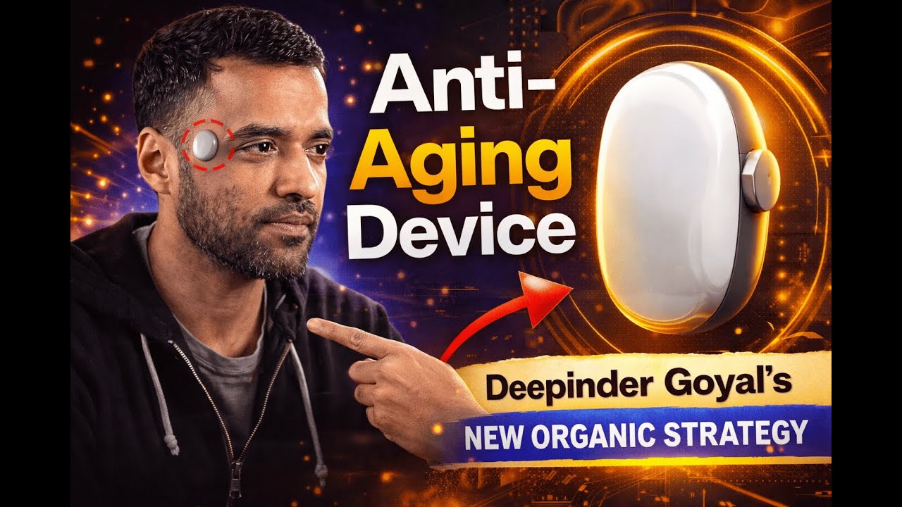 TEMPLE Device: Deepinder Goyal’s New Anti-Aging Theory 