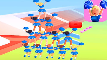 NOOB vs PRO vs HACKER - Cheerleader Run 3D