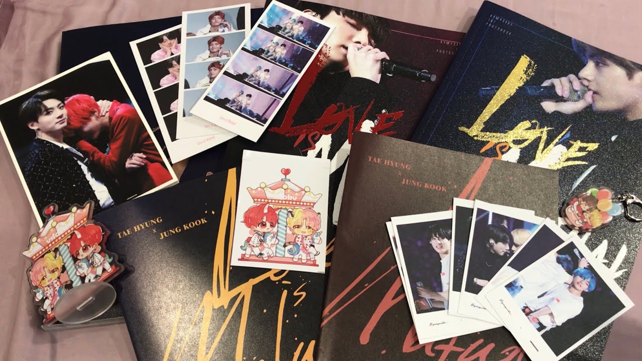 UNBOXING FANSITE] BYMYSIDE'S VKOOK 1ST PHOTOBOOK LOVE IS MUTUAL