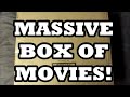 A massive box of movies from horrific nightmares jm