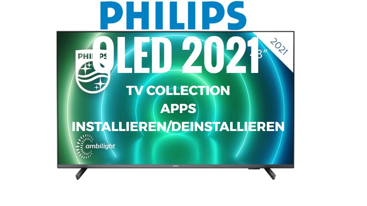 Philips TV Collection Apps installieren/deinstallieren - YouTube