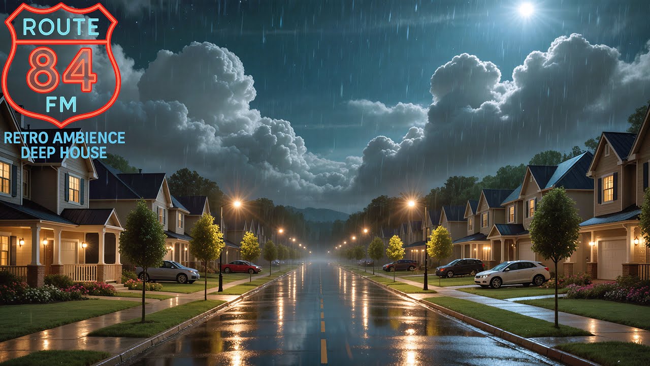 Route84FM – Forward | Cinematic Deep House for Focus, Reflection & Rain Ambience | JUMANOV vibe