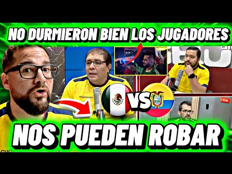 PRENSA ECUATORIANA ABRE EL PARAGUAS NO DEJARON DORMIR A LOS JUGADORES EL ÁRBITRO NOS PUEDE ROBAR