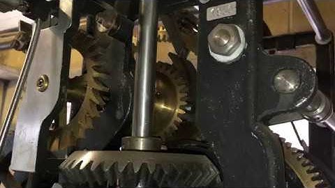 Remontoire of a Perrot Turret Clock