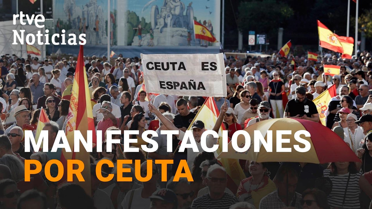 Crisis migratoria Ceuta | Manifestaciones en apoyo a la ciudad se extienden por toda España | RTVE