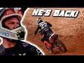 CHAD REED RACES HIS 450! Rough Track Conditions