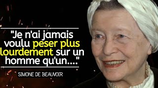 CITATIONS DE SIMONE DE BEAUVOIR|Citations, Aphorismes et Belles pensées|