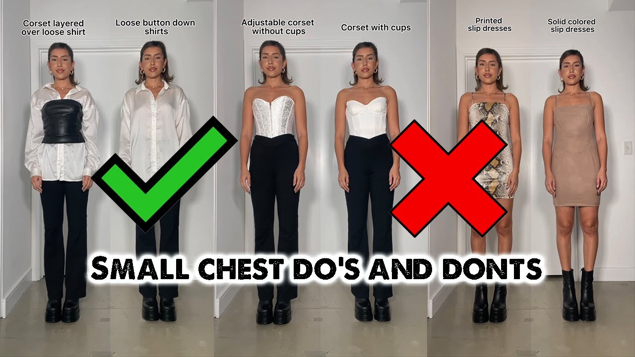 Do's and Don'ts for Flat Chests 