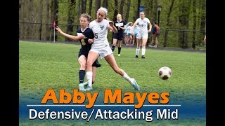 Abby Mayes  2020 Soccer Highlights
