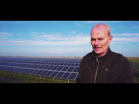 Zonnepark Ameland 4K.