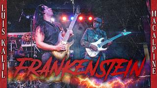 Shred Guitar Battle on "Frankenstein" | LUÍS KALIL & TONY MACALPINE