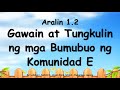 Aralin 1 2  Gawain at Tungkulin ng mga Bumubuo ng Komunidad E Mp3 Song