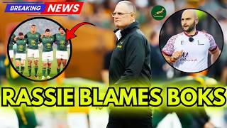 Rassie Reacts After Wallabies Shock Boks#springboks   #rassieerasmus   #rugbychampionship