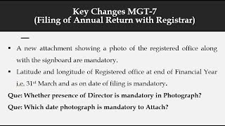 Photograph of Registered Office in MGT 7