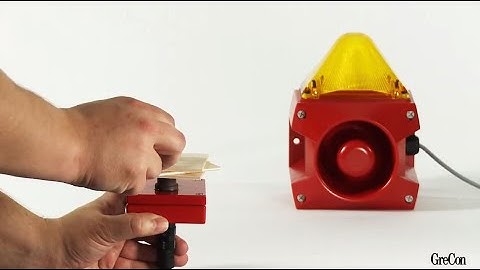 GRECON 스파크센서 FM1/8 작동 영상