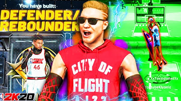THE FIRST EVER LEGEND "DEFENDER/REBOUNDER" BUILD IN NBA 2K20!! (Super Rare) Yes This Is A Build...