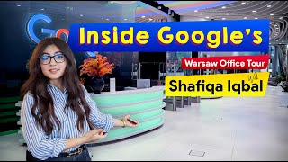 Google Warsaw Office Tour | @__ShafiqaIqbal__ | Part II | 🇵🇱
